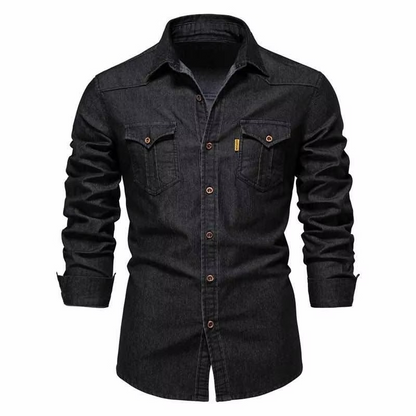 Hector Men's Shirt - flat lay