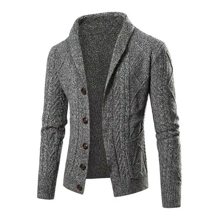 Isaac Men's Cardigan - front view