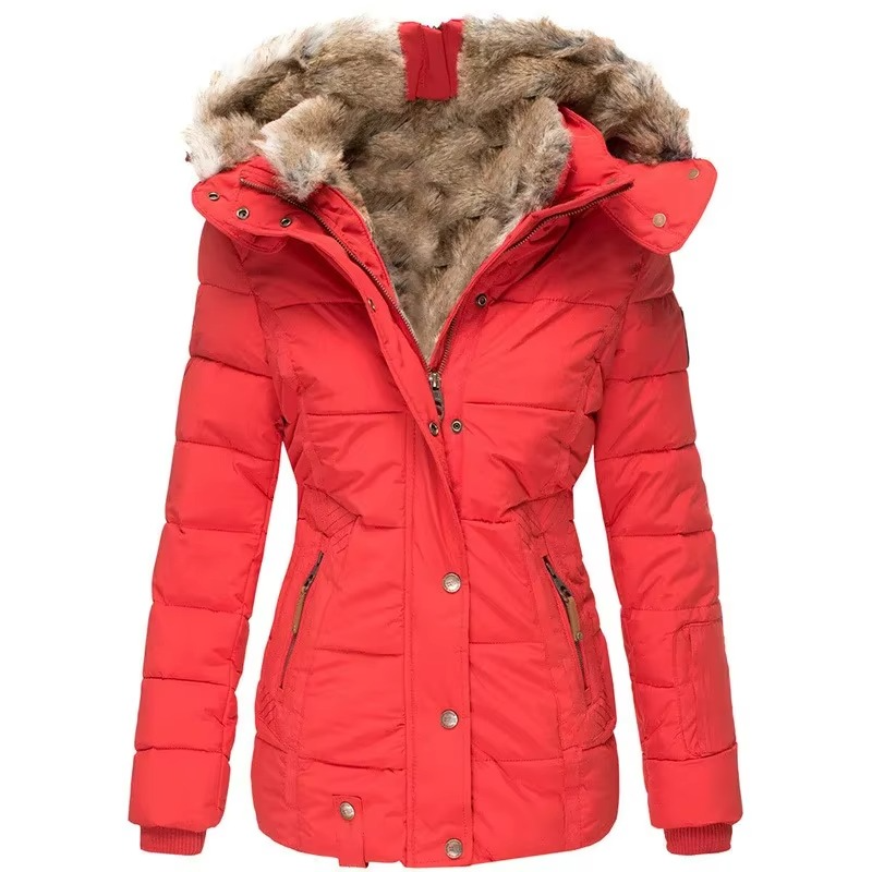 Hattie Women's Jacket | Hooded, Long Sleeve, Zipper