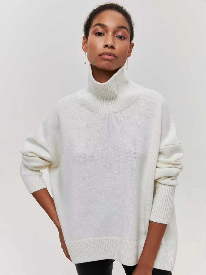 Mabel Women's Oversized Sweater - full-length view