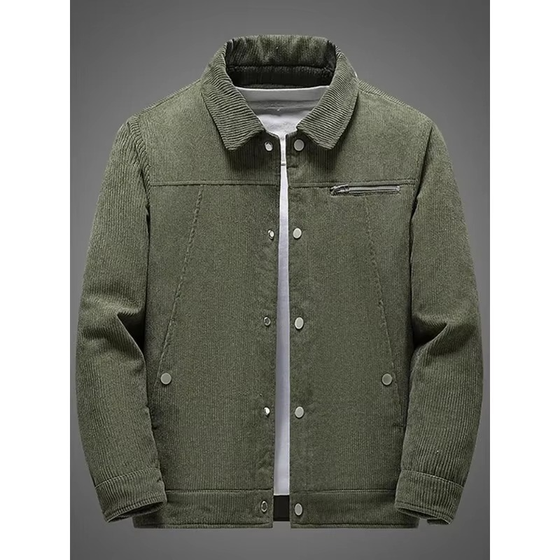 Finnian Men's Coat | Cotton, Corduroy, Fleece