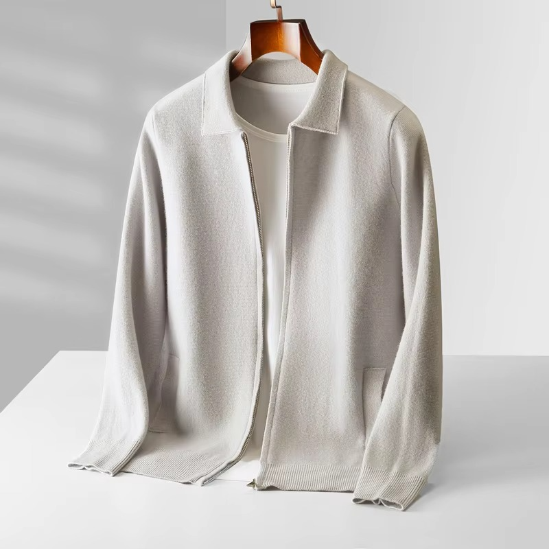 Griffin Men's Cardigan - styled view
