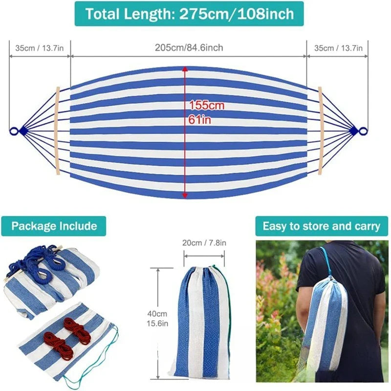 Canvas Double Hammock