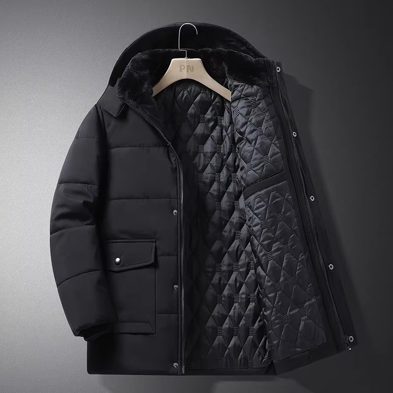 Lachlan Men's Jacket - fabric and finish detail