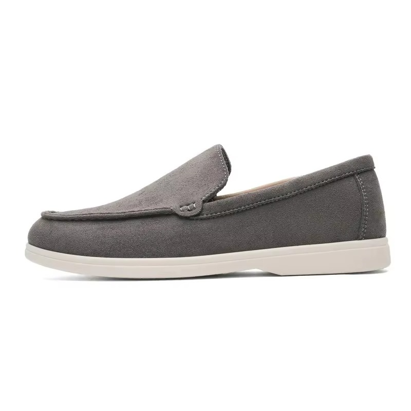 Ivor Men's Loafers - fabric and finish detail