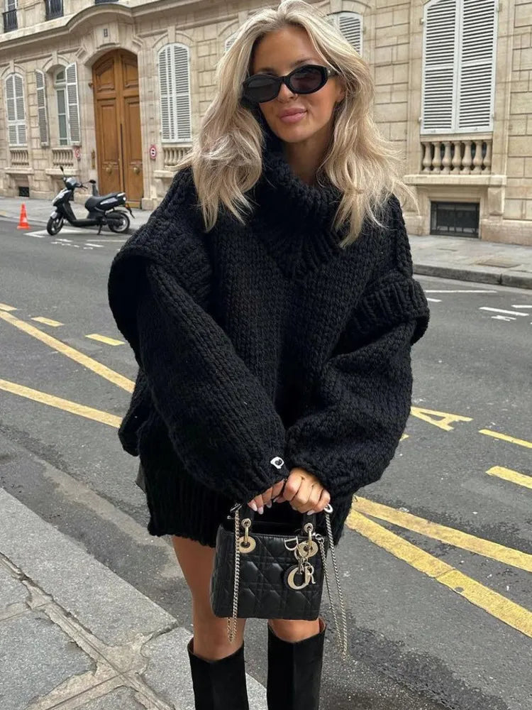 Uma Women's Oversized Sweater | Knit