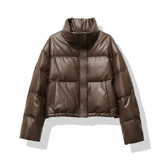 Zadie Women's Puffer Jacket - front view