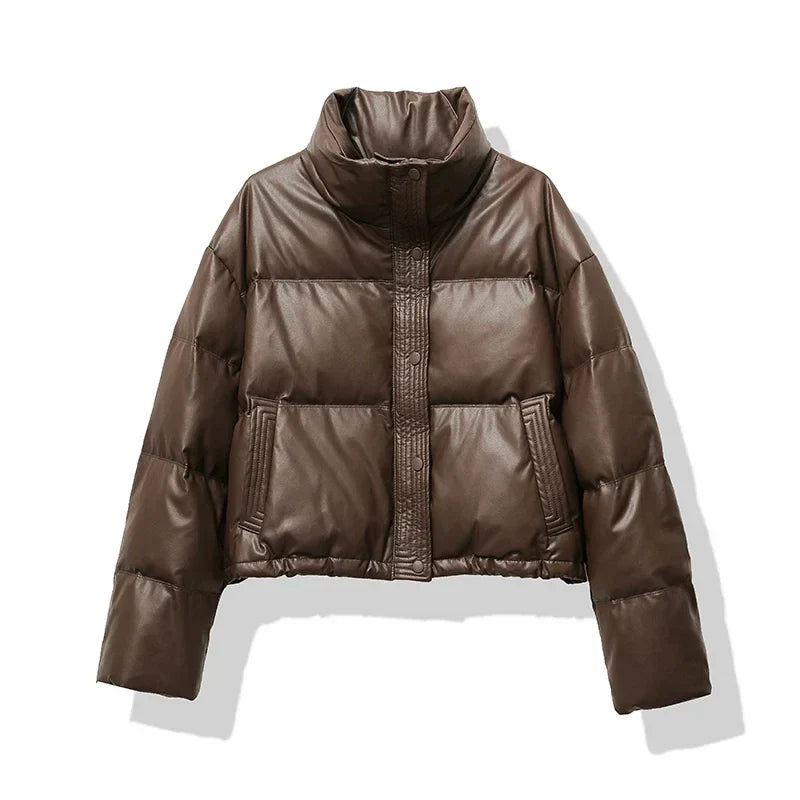 Zadie Women's Puffer Jacket | Cropped