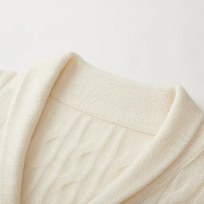Nico Men's Cardigan - flat lay