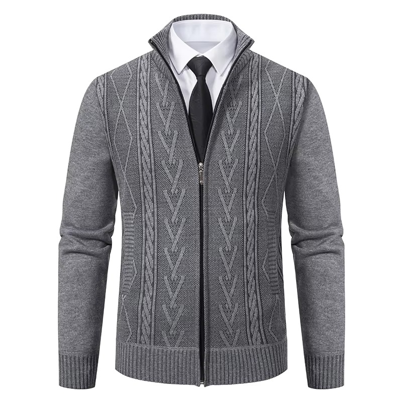 Ivor Men's Sweater | Padded, Cashmere, Knit