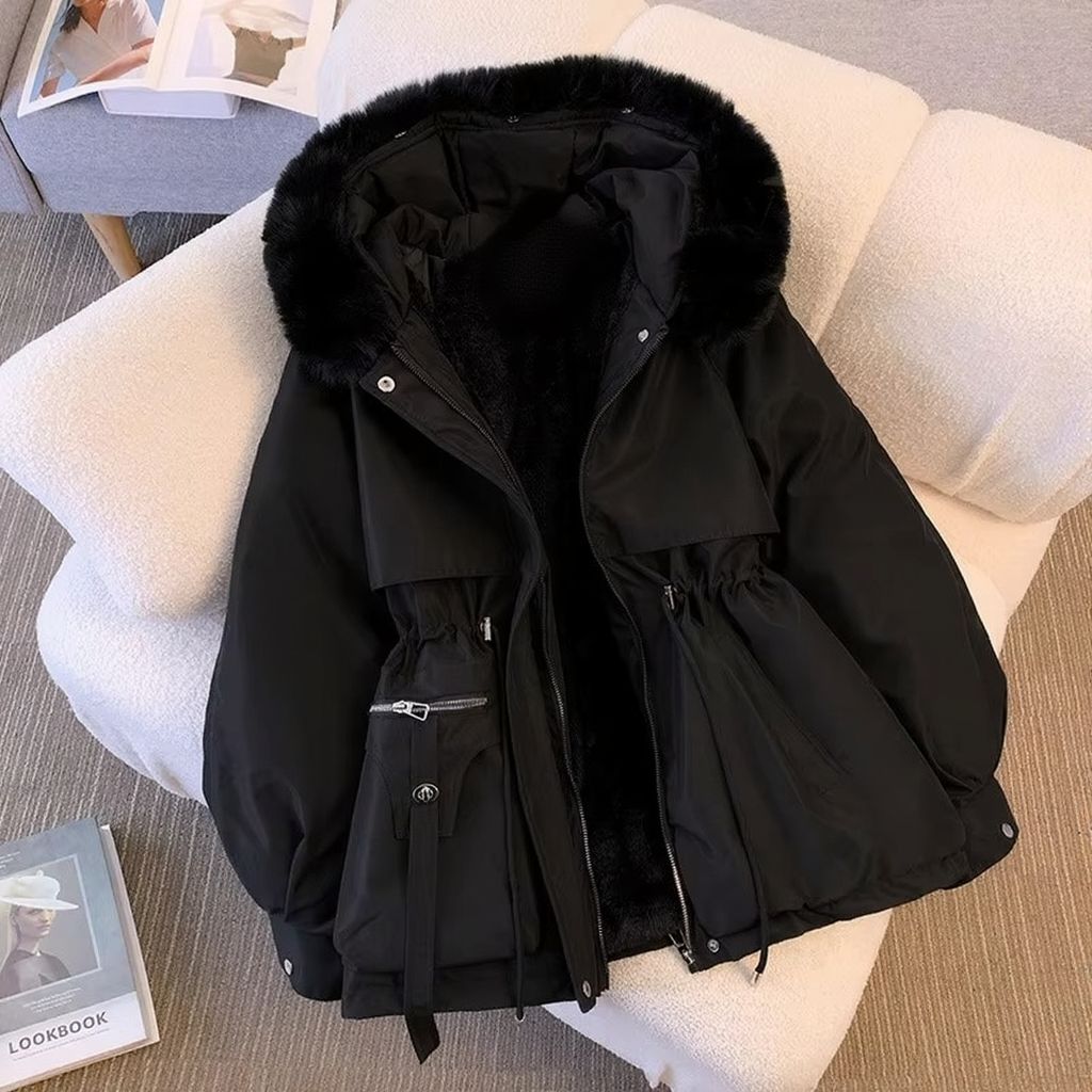 Juliette Women's Coat - fabric and finish detail