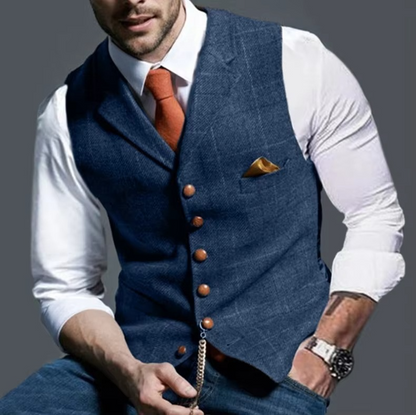 Nico Men's Striped Vest - shown in use