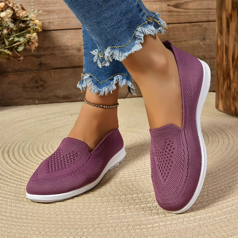 Winona Women's Loafers - fabric and finish detail