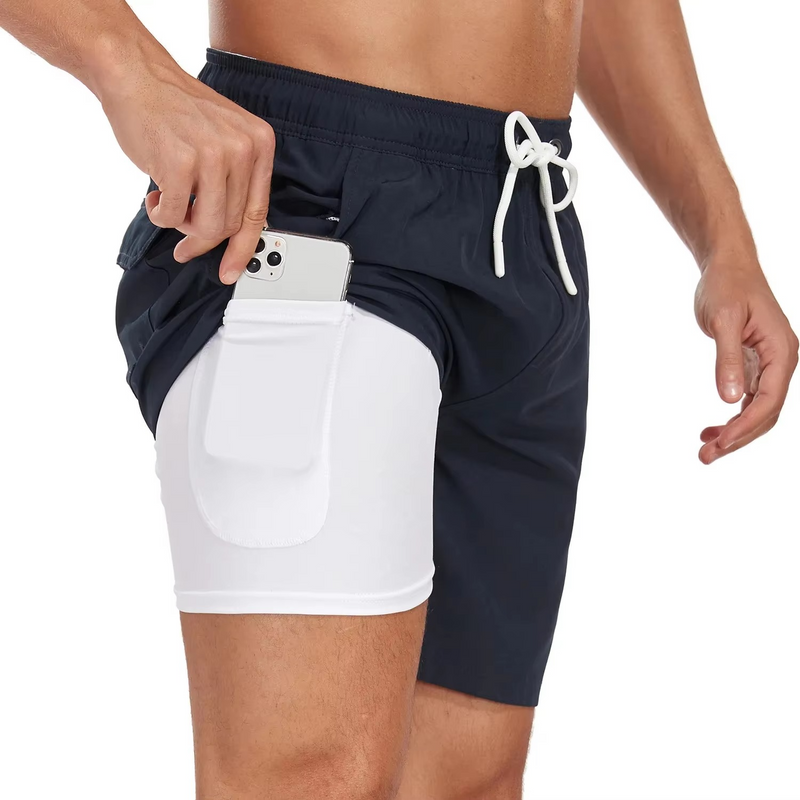 Ulric Men's Shorts - full-length view