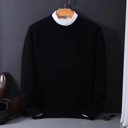 Caleb Men's Oversized Sweater - front view