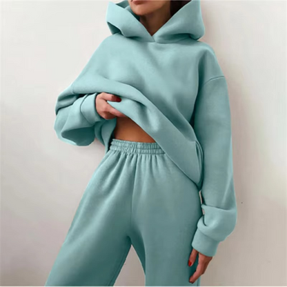 Xanthe Women's Oversized Two-piece Set - close-up detail
