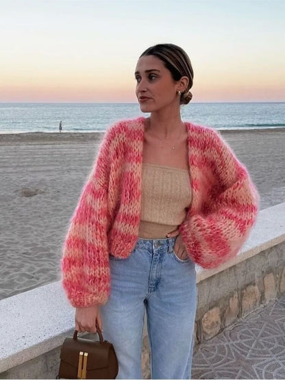 Winona Women's Sweater - fabric and finish detail