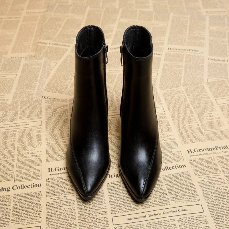 Iris Women's Ankle Boots - styled view