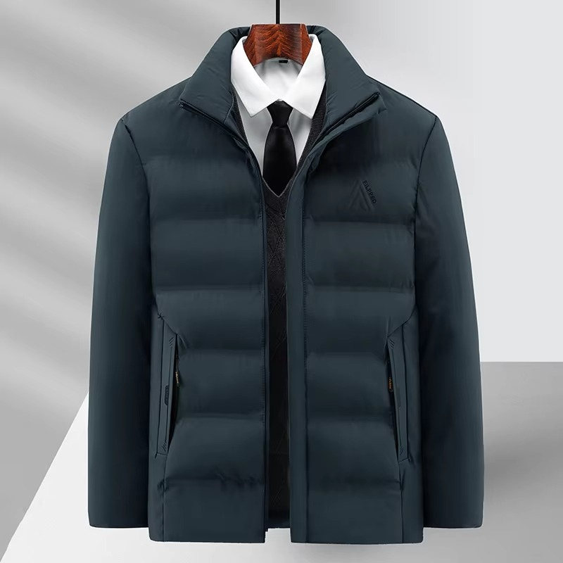 Hugo Men's Coat - fabric and finish detail