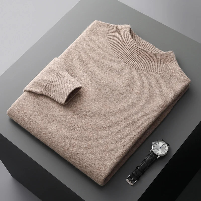 Casper Men's Ribbed Knit Sweater - flat lay