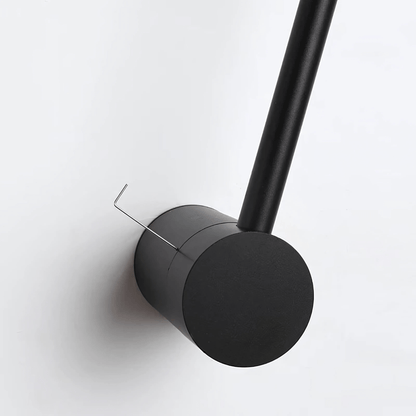 SaberLight | Stylish Modern Black Satin Wall Sconce Light Fixture 6