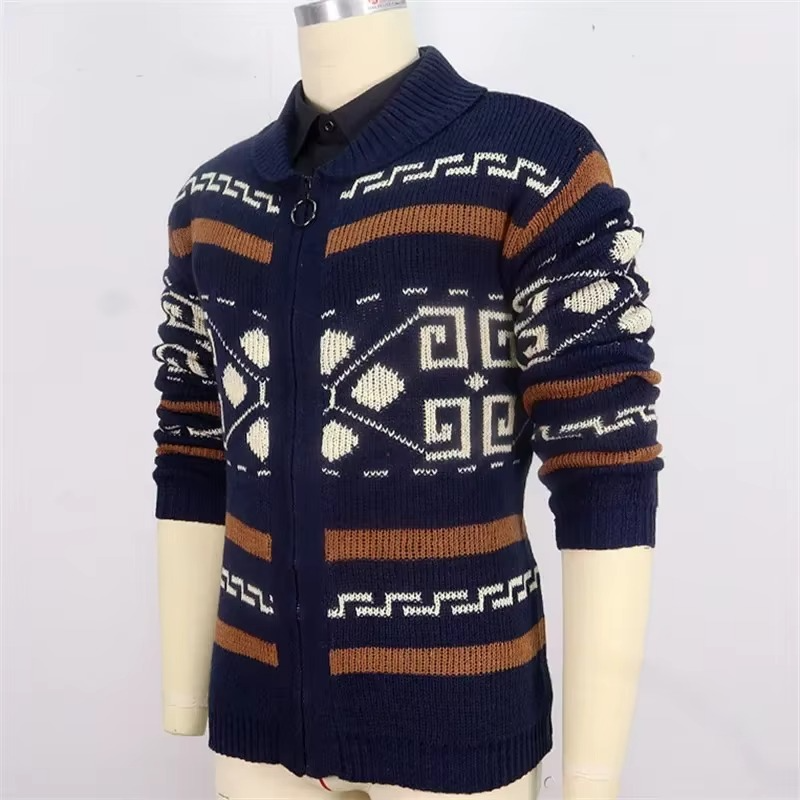 Hugo Men's Cardigan - flat lay