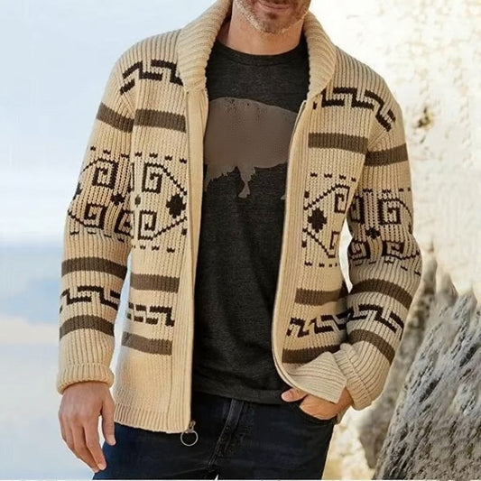 Hugo Men's Cardigan - styled view