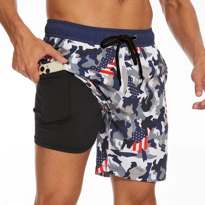 Ulric Men's Shorts - fabric and finish detail