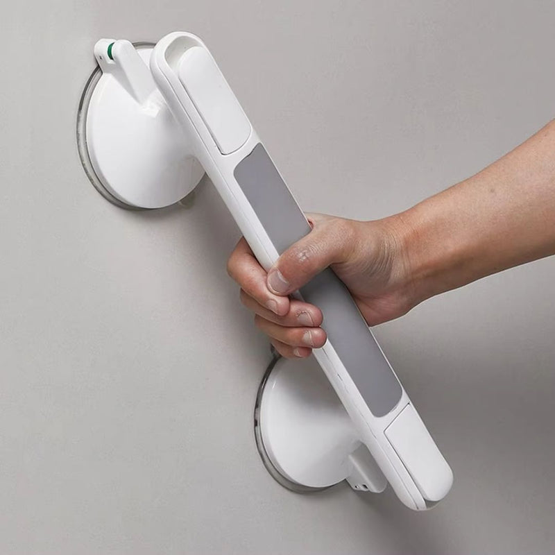 Tool-Free Shower Grab Bar | Reliable Support, Bathroom Safety