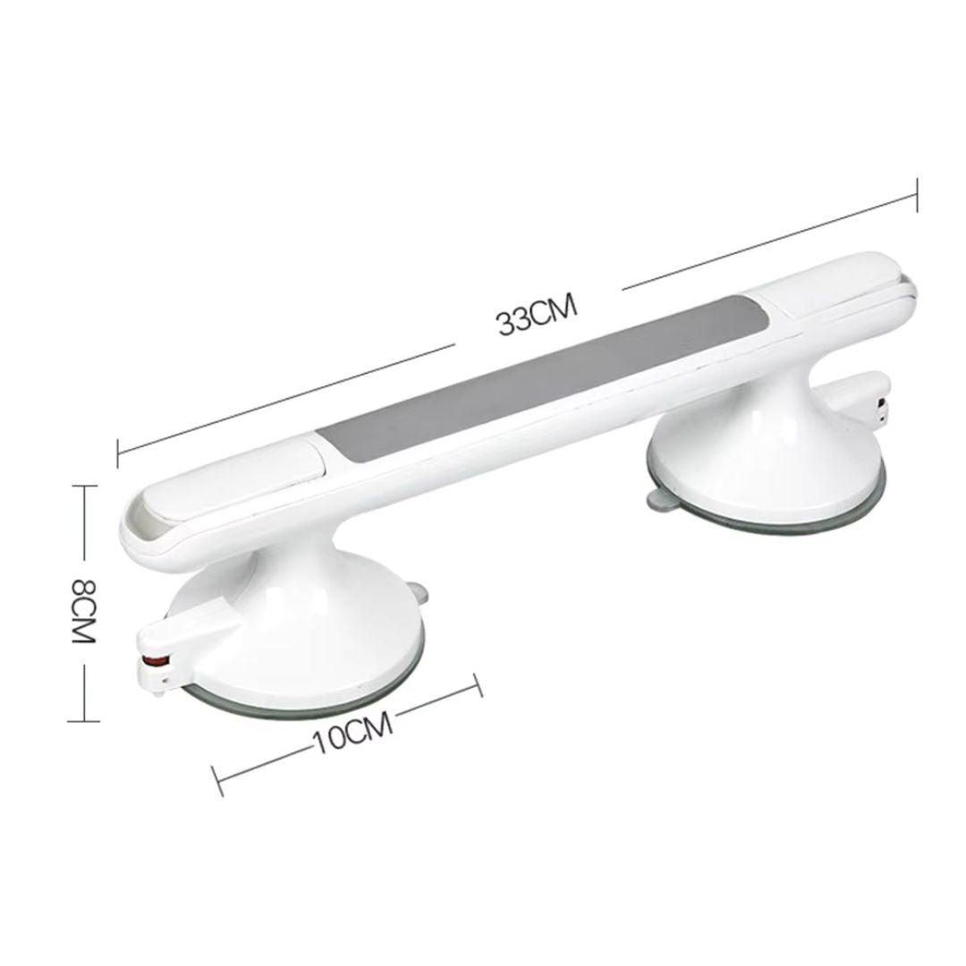 Safety Grip | Grab Bar for Shower with Tool-Free Installation | Reliable Support for Bathroom Stability 4
