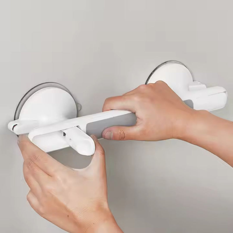 Safety Grip | Grab Bar for Shower with Tool-Free Installation | Reliable Support for Bathroom Stability 7