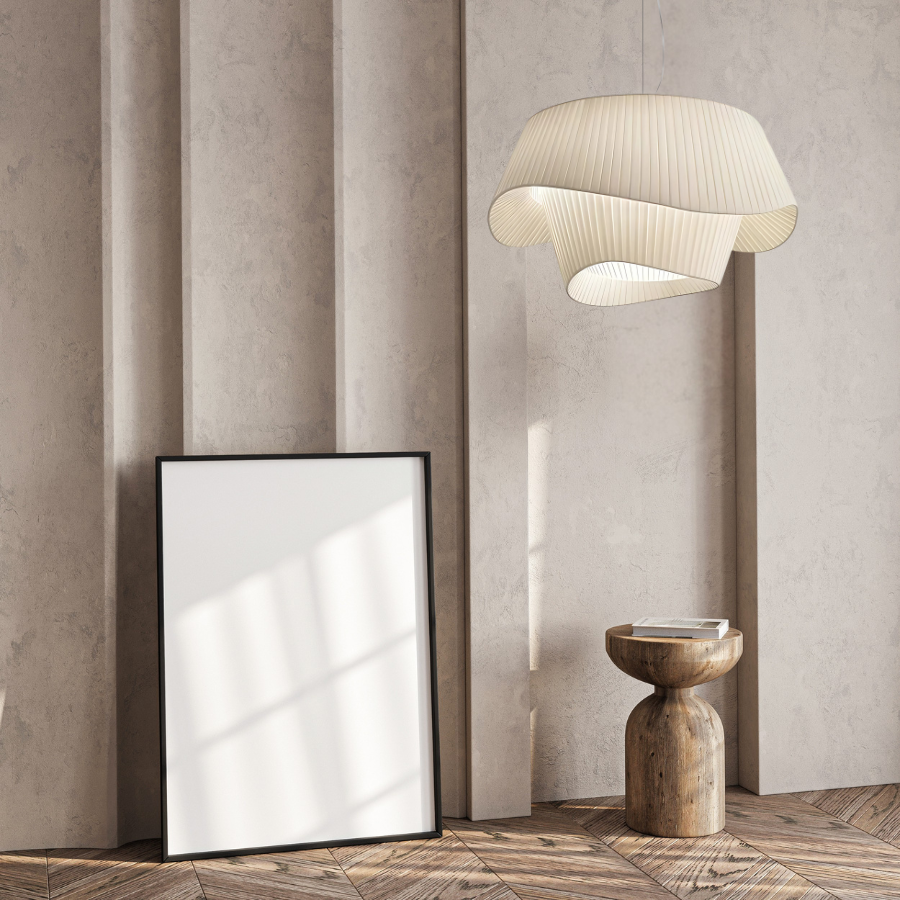 SailLight | Modern Minimalist White Acrylic Kitchen Pendant Lighting 3