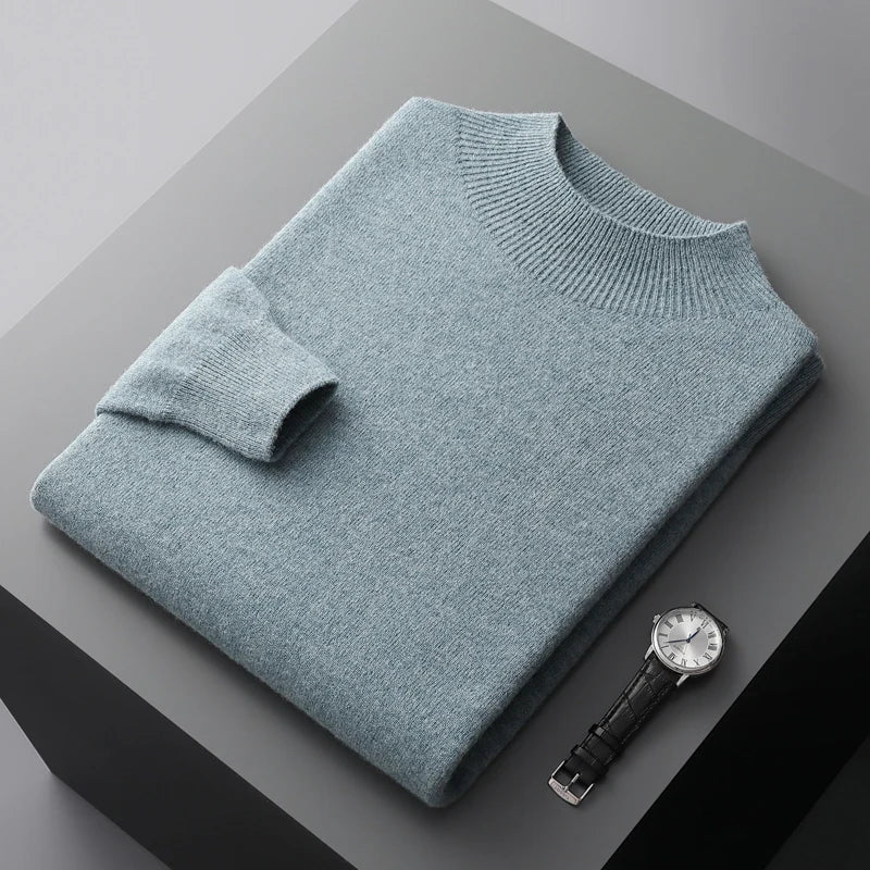 Tristan Men's Sweater - styled view