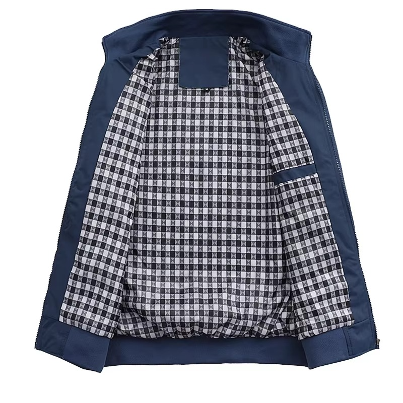 Elias Men's Coat - full-length view