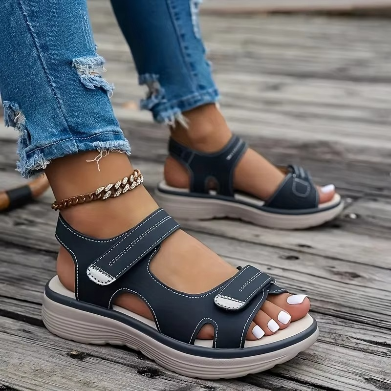 June Women's Platform Sandals - styled view