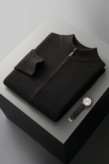 Emmett Men's Cardigan - styled view