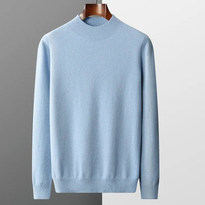 Tristan Men's Sweater - fabric and finish detail