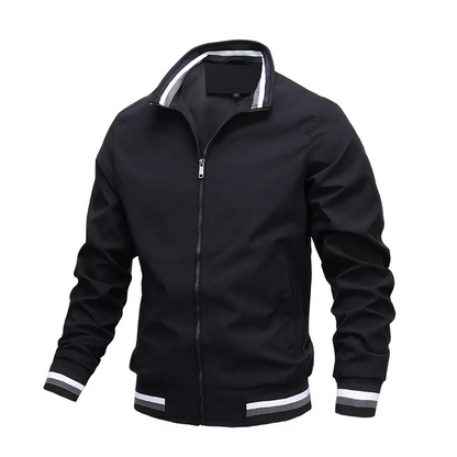 Lachlan Men's Jacket - fabric and finish detail