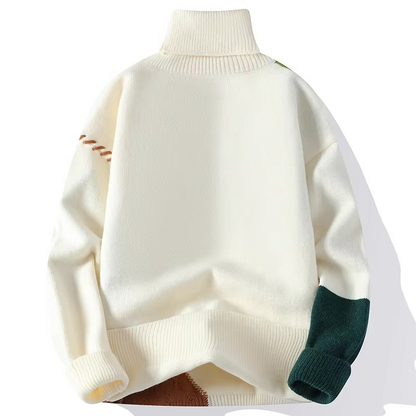 Hector Men's Sweater - close-up detail