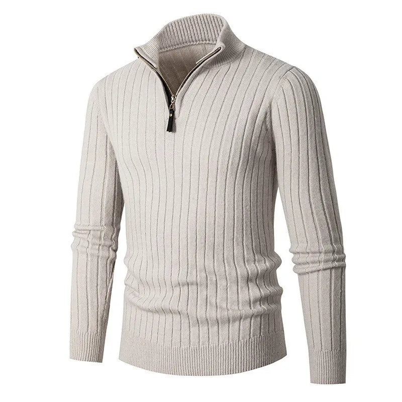 Quill Men's Sweater - close-up detail