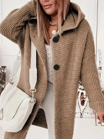 Xanthe Women's Oversized Cardigan - styled view