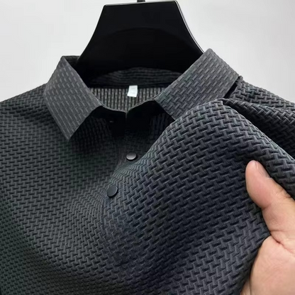 Tobias Men's Shirt - fabric and finish detail