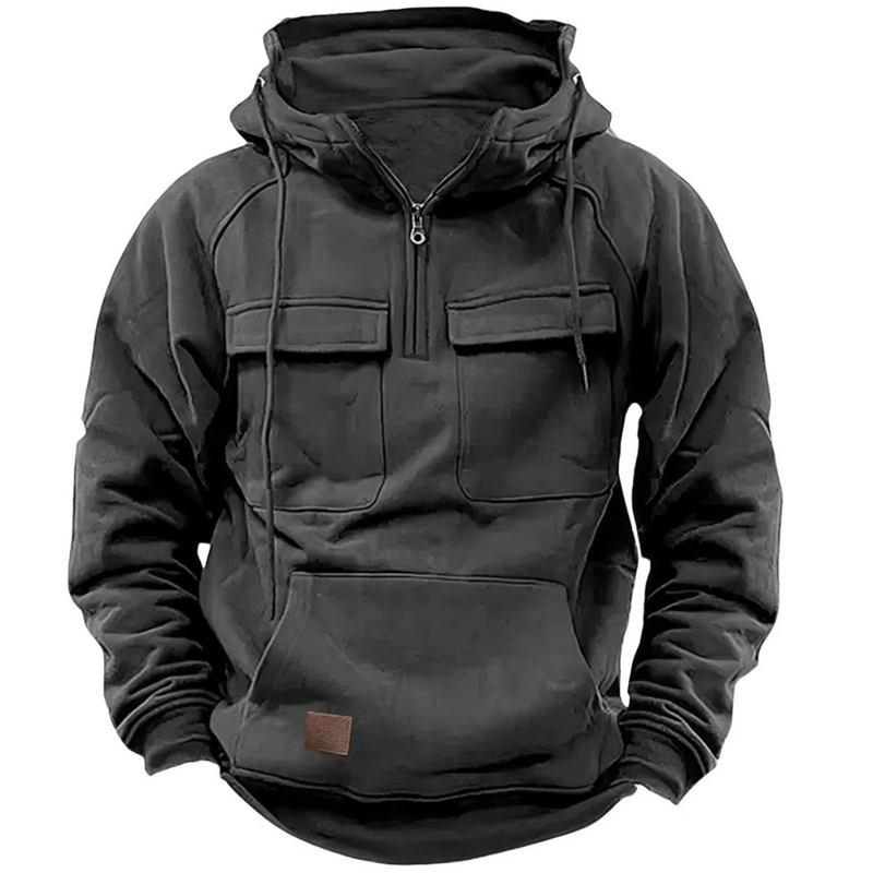 Rhys Men's Hoodie - full-length view
