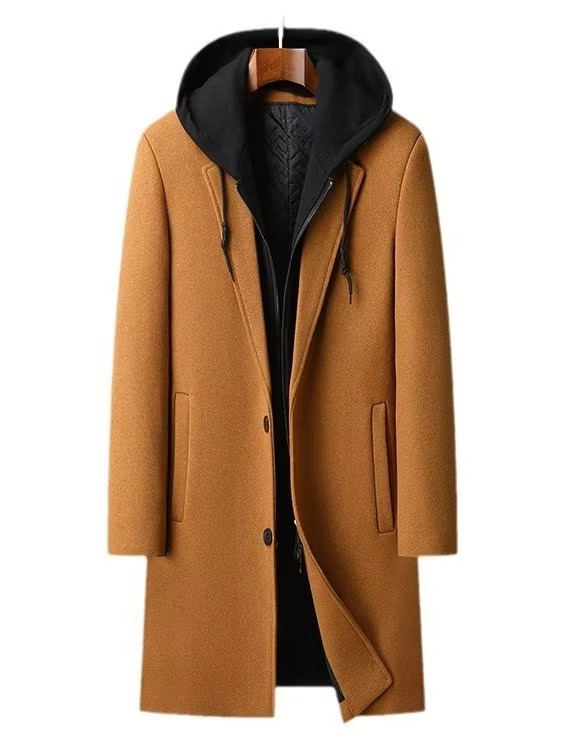 Vance Men's Trench Coat - styled view