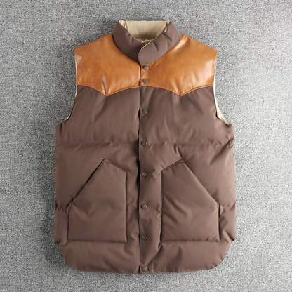 Kester Men's Vest - close-up detail
