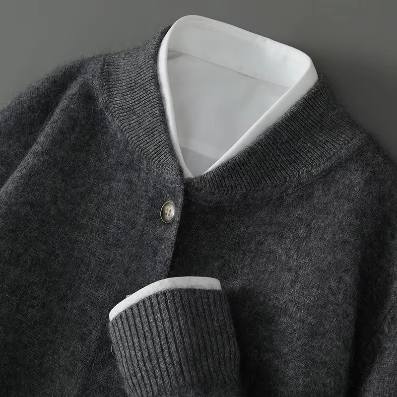 Isaac Men's Cardigan - full-length view
