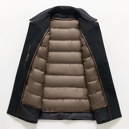 Xavier Men's Puffer Jacket - full-length view