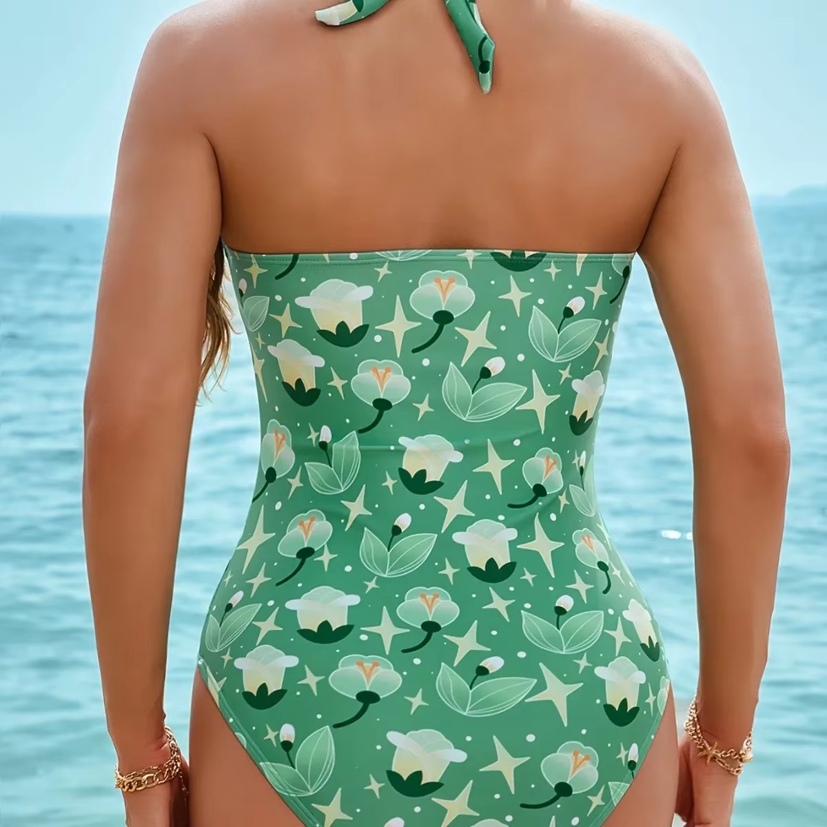 Ines Women's Swimsuit - close-up detail