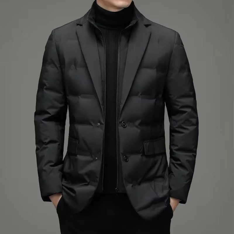 Orson Men's Two-piece Set - fabric and finish detail
