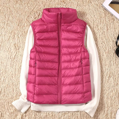 Cleo Women's Puffer Jacket - flat lay